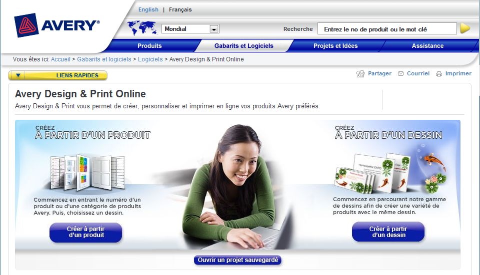Site de Avery