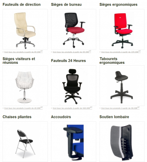 Siège de bureau Monsieur Bureau