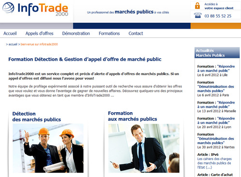 Gestion appel offre